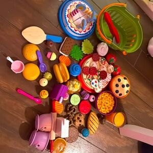 Kids Pretend Play Fisher Food Bundle